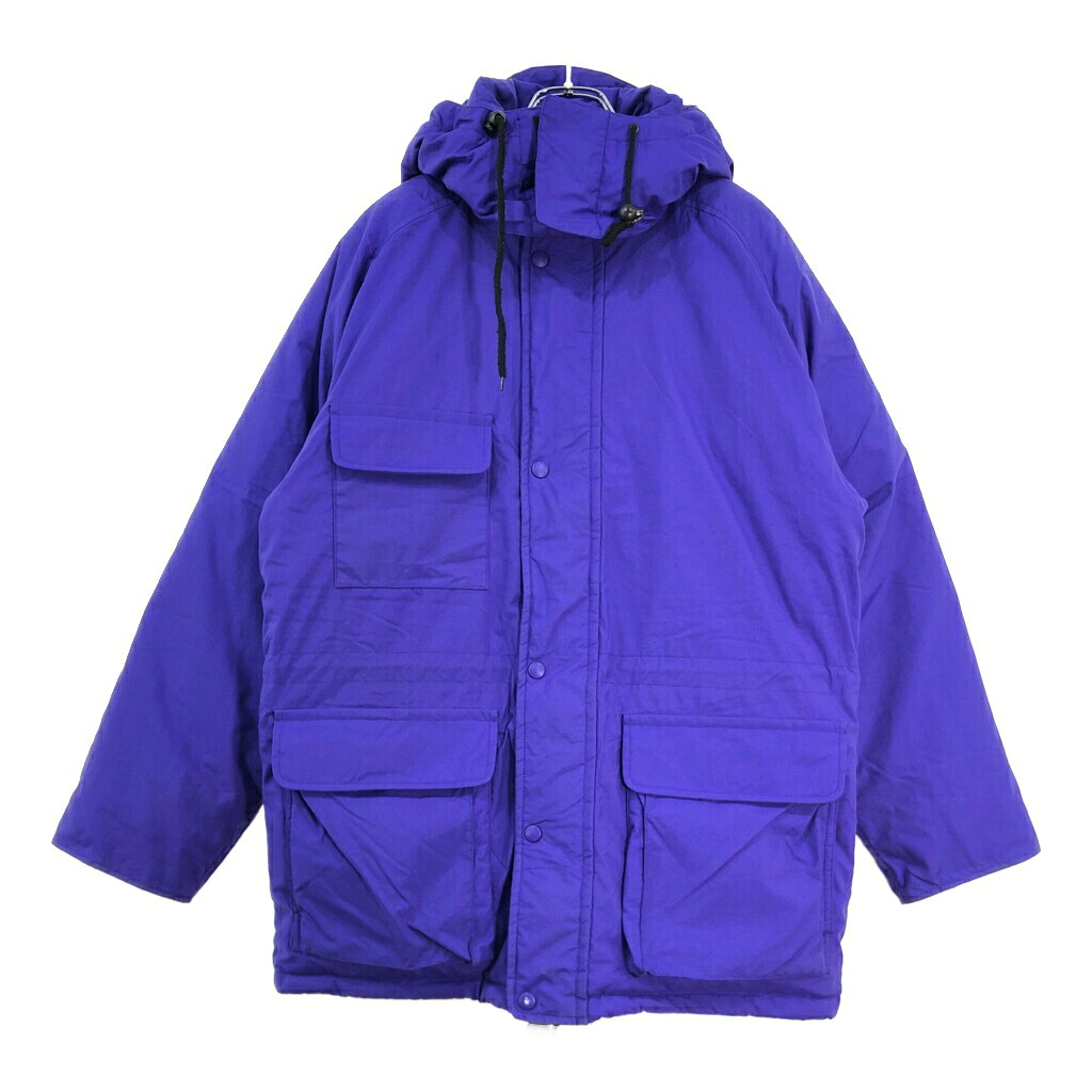 90年代 Eddie Bauer エディーバウアー ダウンジャケット アウトドア パープル(メンズ S)中古 古着 V6138|YAMAHISA USEDCLOTHINGSHOP