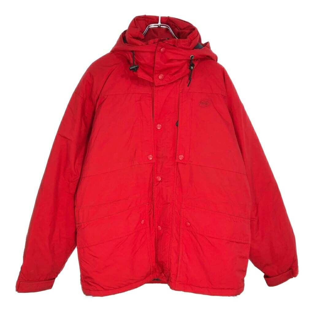 90年代 REI アール・イー・アイ ダウンジャケット アウトドア レッド(メンズ S)中古 古着 V6221｜YAMAHISA USEDCLOTHINGSHOP