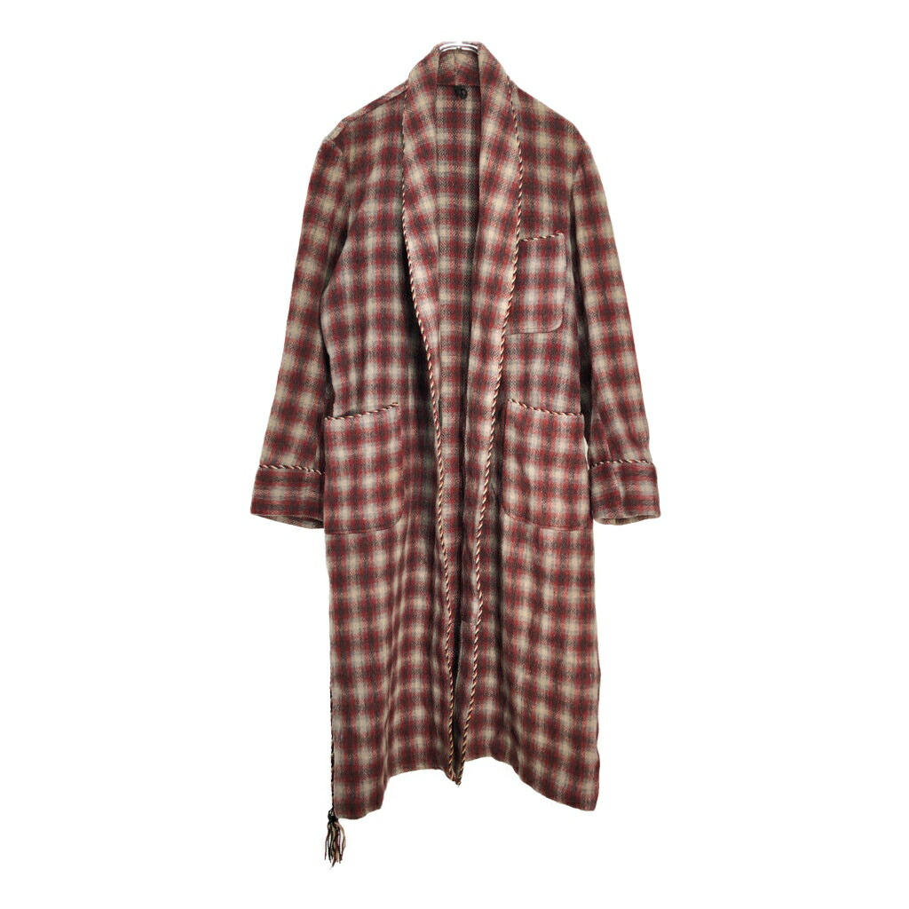 ✨新品未使用品✨AMCREST チェック ガウン ウール100% ヴィンテージ b64a20bccc9dd638c92e62bf5912dc