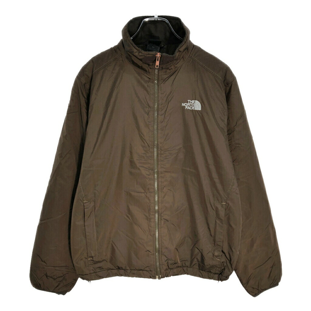THE NORTH FACE ノースフェイス 中綿ジャケット アウトドア ブラウン(メンズ S)中古 古着 V6355