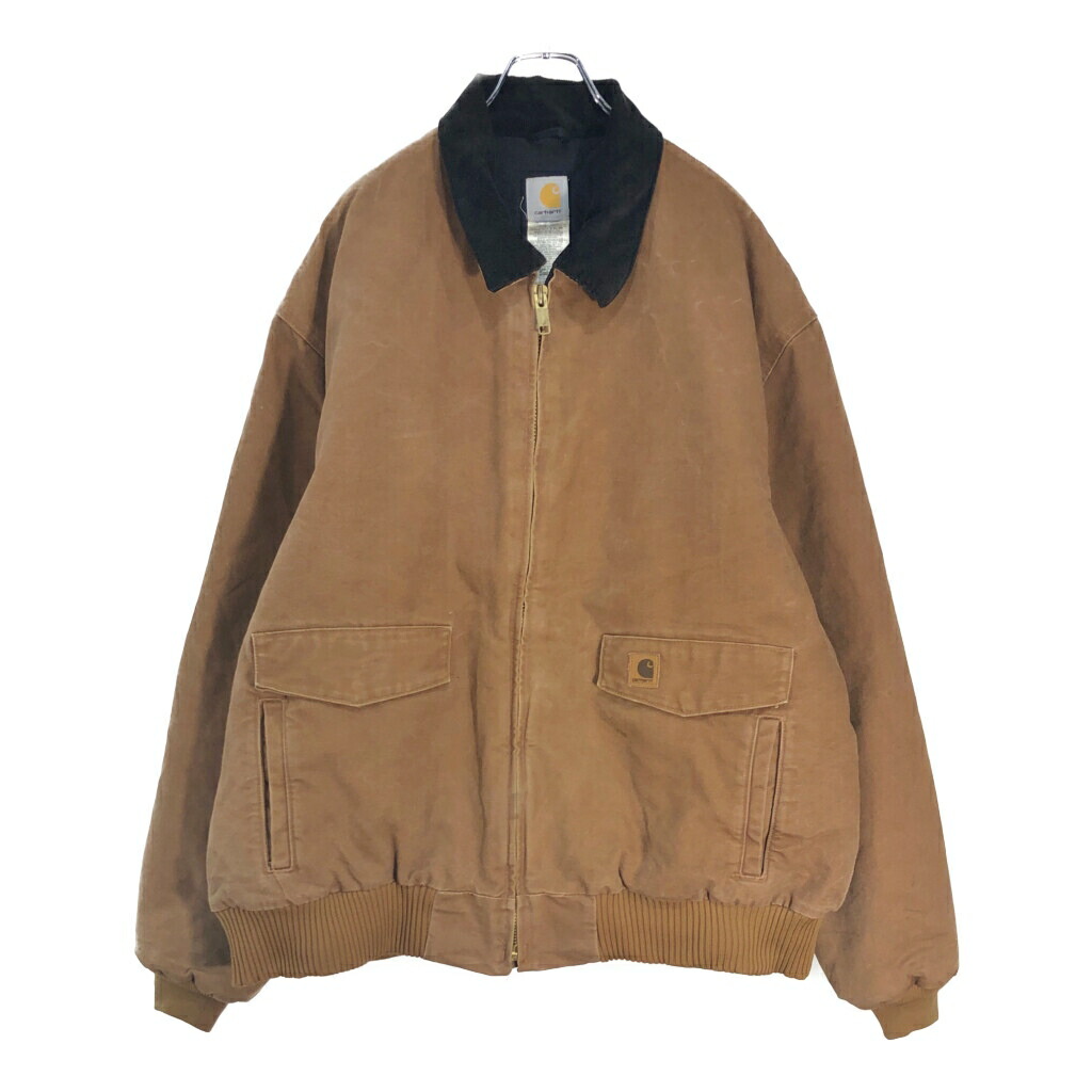 Carhartt カーハート ワークジャケット 大きいサイズ ライトブラウン(メンズ 3XL)中古 古着 V6485