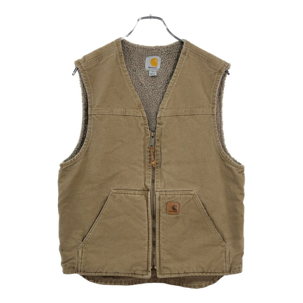 楽天市場】Carhartt カーハート ダックベスト モスグリーン V02MOS USA