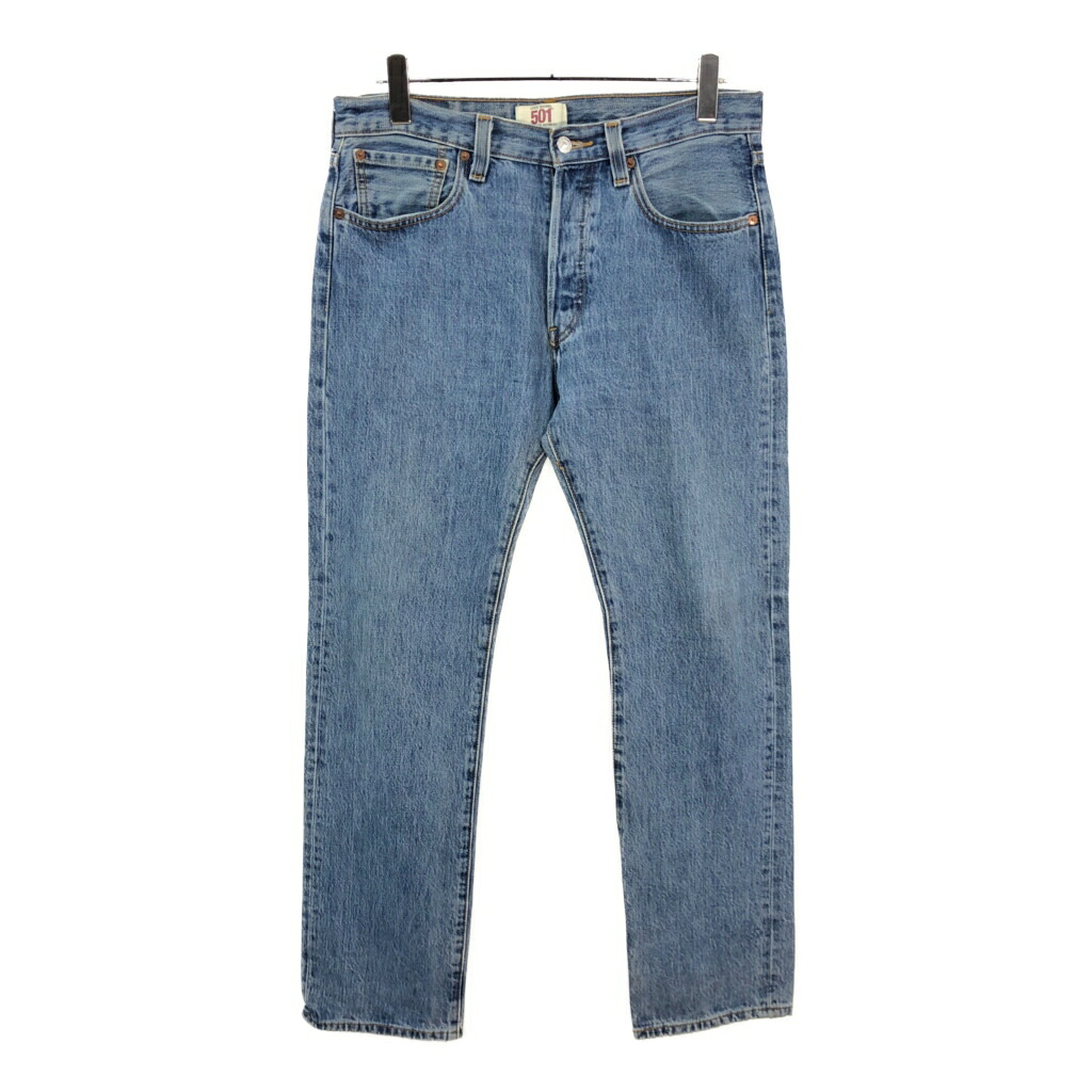 Levi's リーバイス 501 デニムパンツ ブルー(メンズ W32 L32)中古 古着 V6550