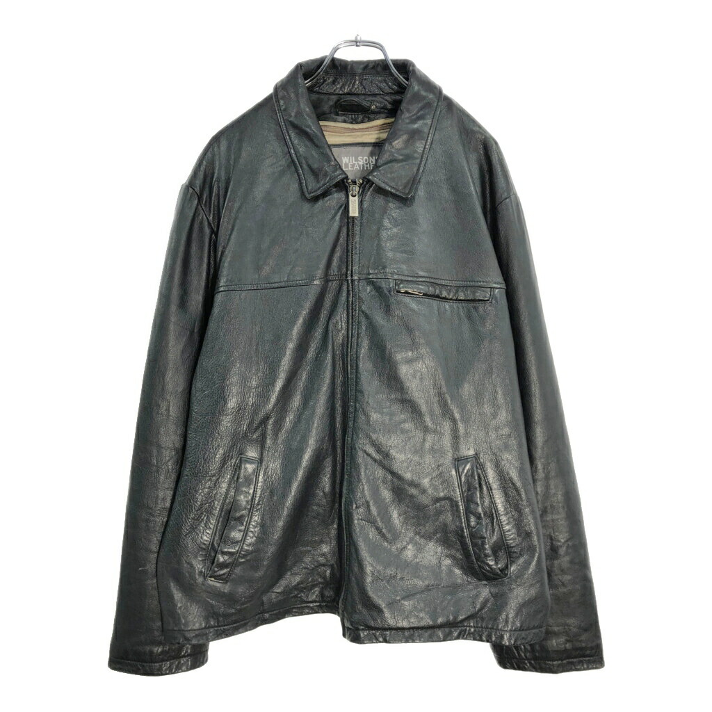 楽天市場】90s WILSONS LEATHER レザー ジャケット 黒 M シンサレート