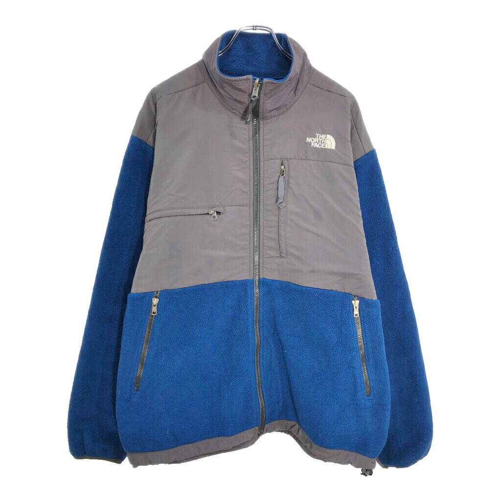 THE NORTH FACE ノースフェイス Denali デナリ フリースジャケット アウトドア ブルー(メンズ L)中古 古着 V6827|YAMAHISA USEDCLOTHINGSHOP