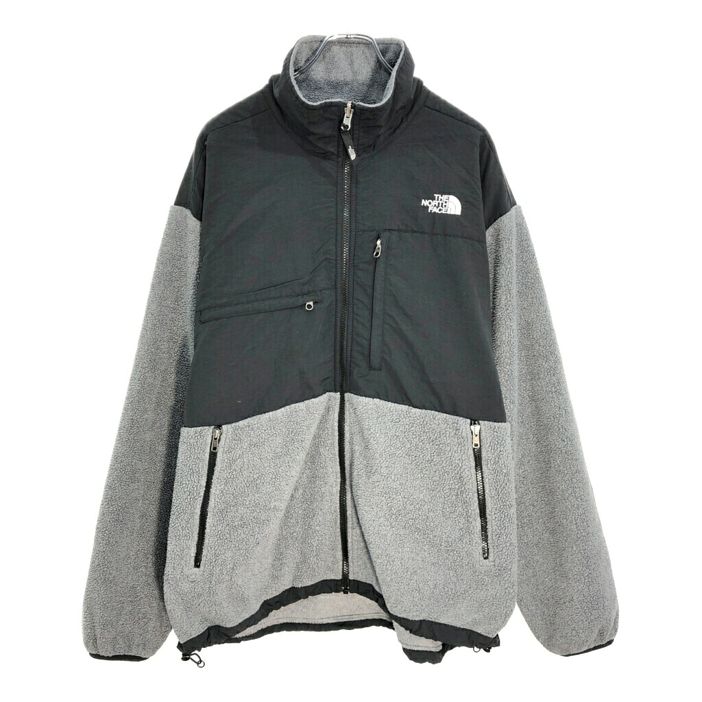 THE NORTH FACE ノースフェイス Denali デナリ フリースジャケット アウトドア グレー(メンズ XL)中古 古着 V6860|YAMAHISA USEDCLOTHINGSHOP