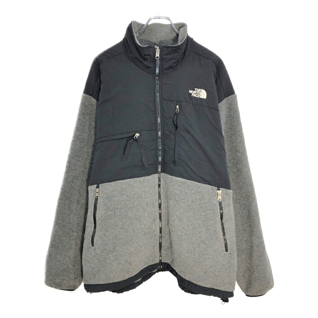 THE NORTH FACE ノースフェイス Denali デナリ フリースジャケット アウトドア グレー(メンズ XL)中古 古着 V6864|YAMAHISA USEDCLOTHINGSHOP