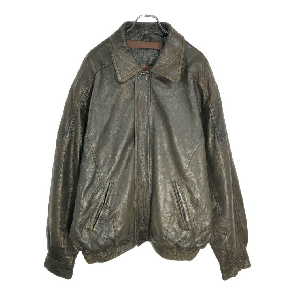 Croft&Barrow 90s- レザージャケット DAMAGEDONE Croft&Barrow 90s- レザージャケット DAMAGEDONE - メルカリ