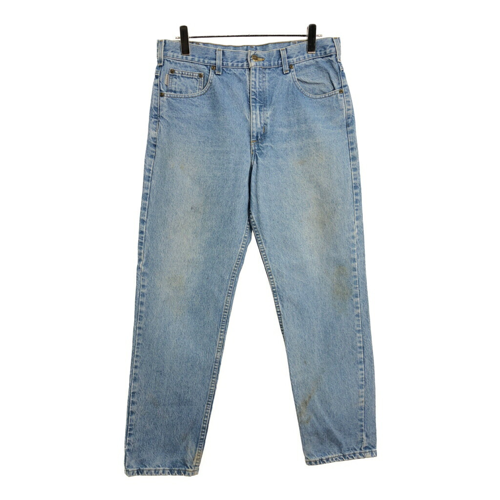 Carhartt カーハート デニムパンツ ブルー(メンズ W38 L30)中古 古着 V7210