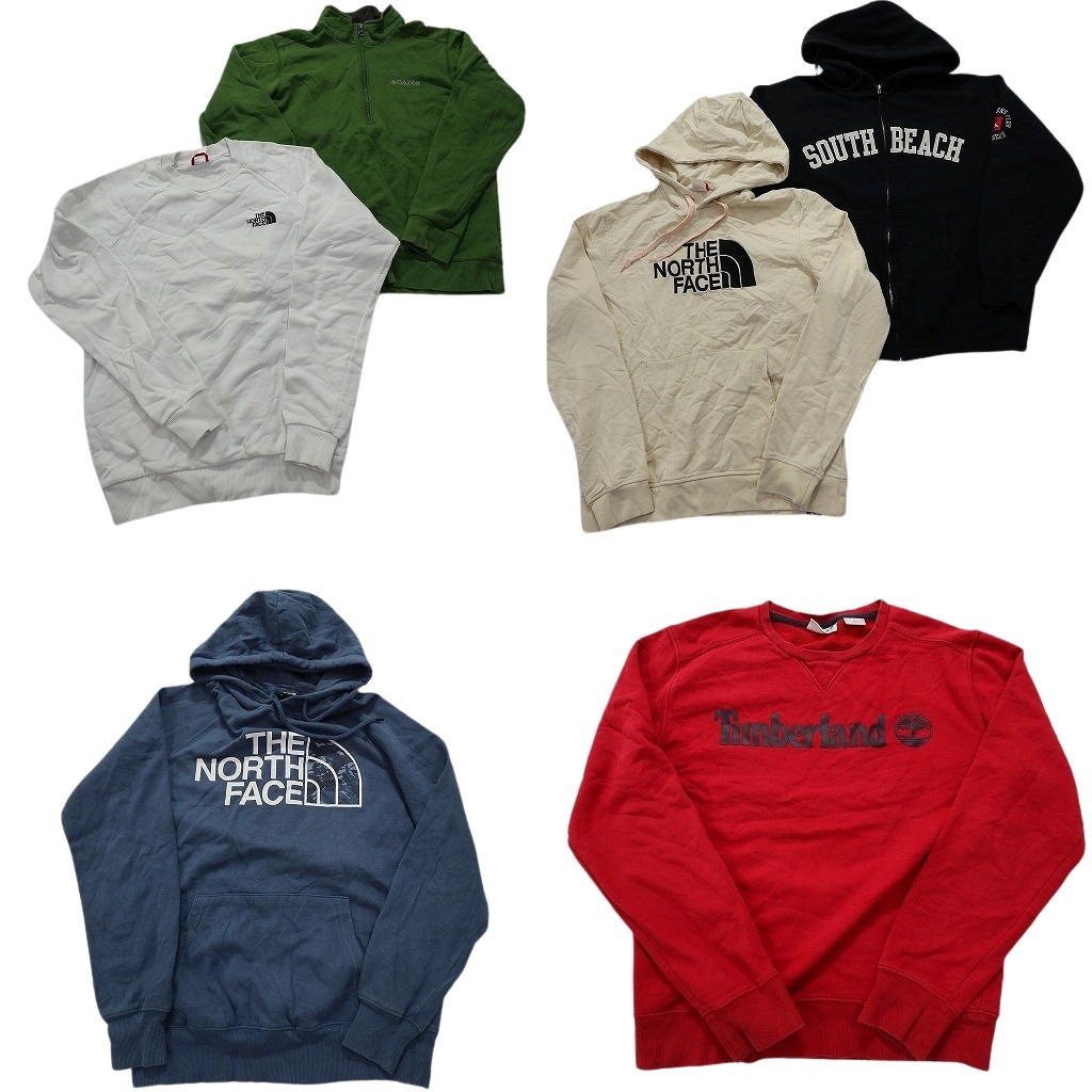 【楽天市場】古着卸 まとめ売り アウトドアブランドMIX スウェット 6枚セット (メンズ S /M ) ノースフェイス コロンビア
