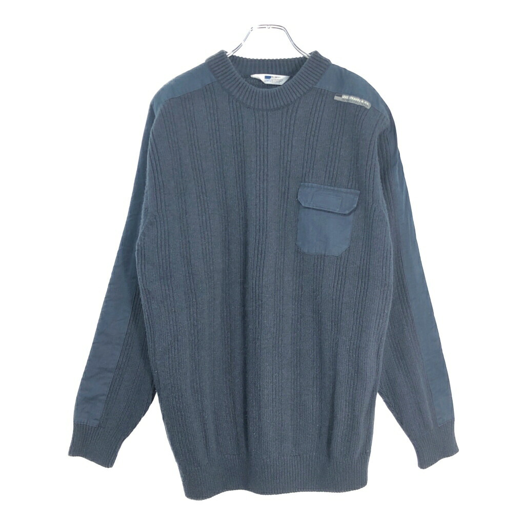 Levi's リーバイス ウールニット セーター ネイビー(メンズ M)中古 古着 V8027