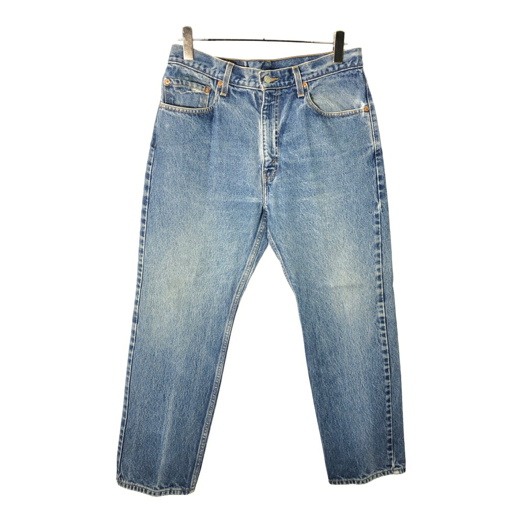 90年代 Levi's リーバイス 505 デニムパンツ ブルー(メンズ W34 L29)中古 古着 V8410