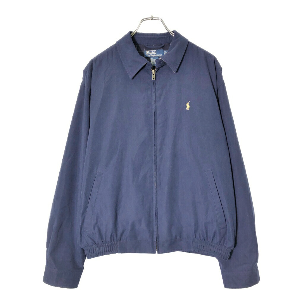 Polo by Ralph Lauren ポロ ラルフローレン スイングトップ ネイビー(メンズ M)中古 古着 V8575 14,245円