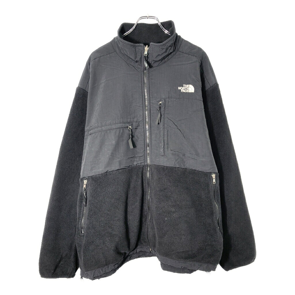 THE NORTH FACE ノースフェイス Denali デナリ フリースジャケット アウトドア ブラック(メンズ XXL)中古 古着 V8595|YAMAHISA USEDCLOTHINGSHOP