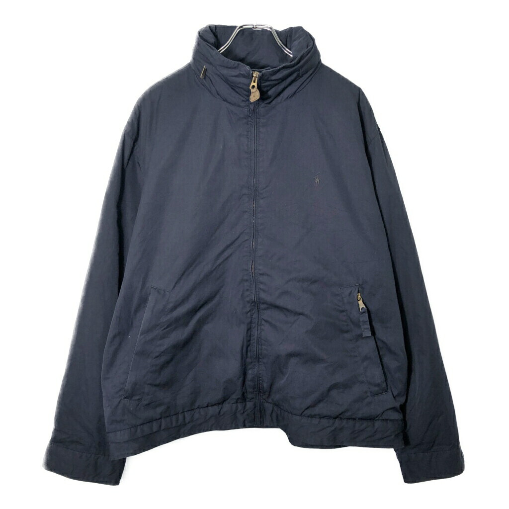Polo by Ralph Lauren ポロ ラルフローレン 中綿ジャケット ネイビー(メンズ XL)中古 古着 V8599|YAMAHISA USEDCLOTHINGSHOP