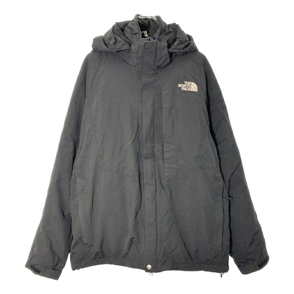 THE NORTH FACE ノースフェイス HYVENT マウンテンパーカー アウトドア ブラック(メンズ XL)中古 古着 V8808｜YAMAHISA USEDCLOTHINGSHOP