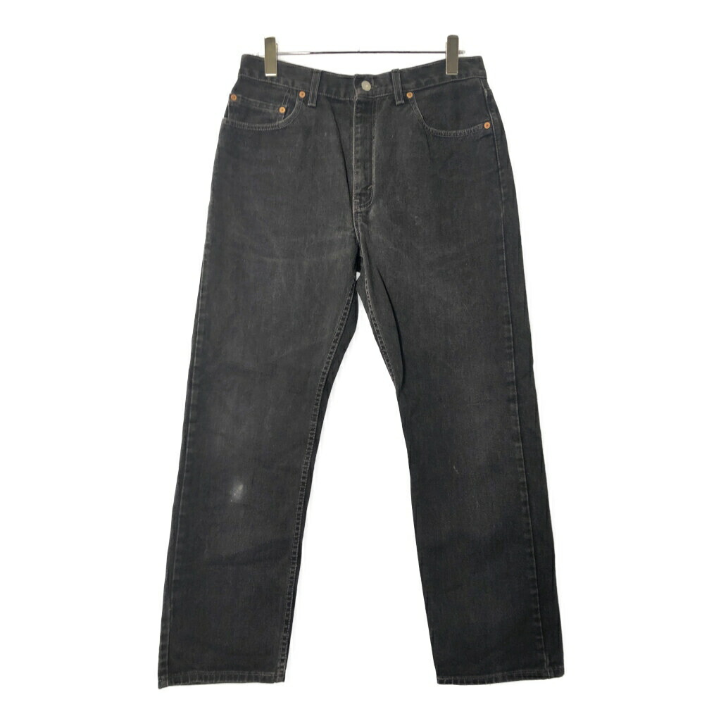 楽天市場】USA製 95年 Levi's 505 Black Denim Pants 黒 W35×L32 90s