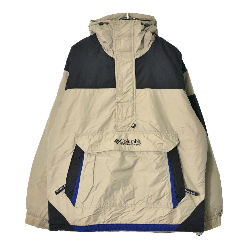 00年代 Columbia コロンビア アノラックパーカージャケット アウトドア グレー(メンズ M)中古 古着 V8977 8,432円