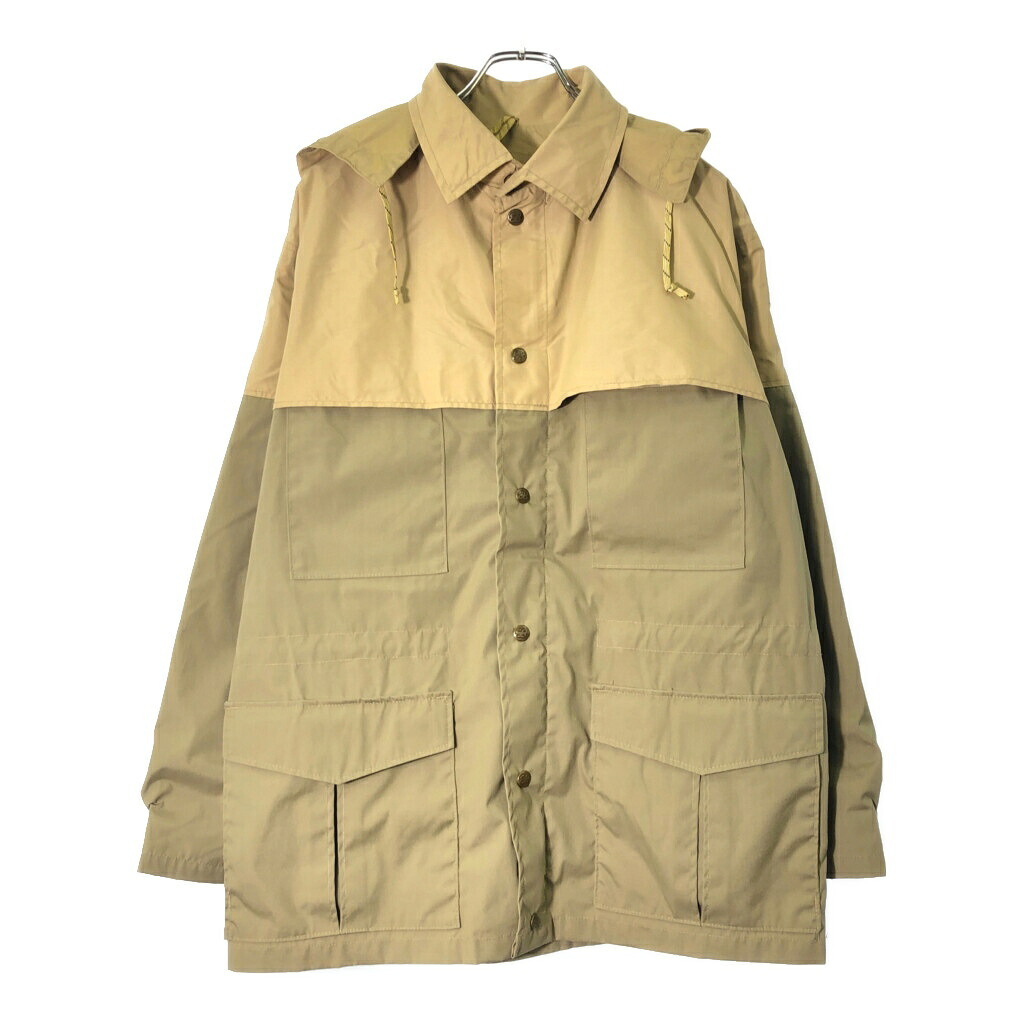 70年代 USA製 Eddie Bauer エディーバウアー GORE-TEX マウンテンパーカー ヴィンテージ アウトドア バイカラー(メンズ M)中古 古着 V8988