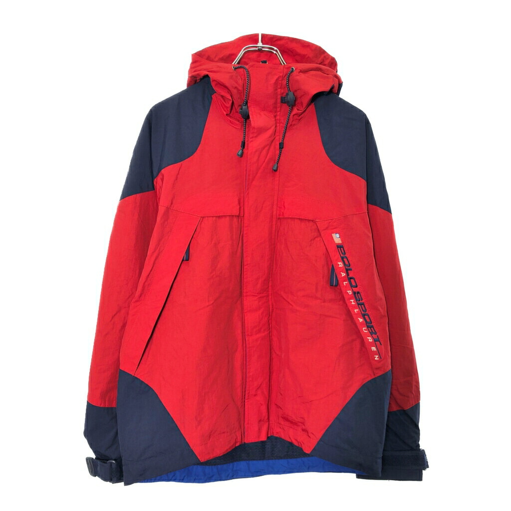 楽天市場】90s POLO SPORT Nylon Mountain Parka 紺 XXL ポロスポーツ