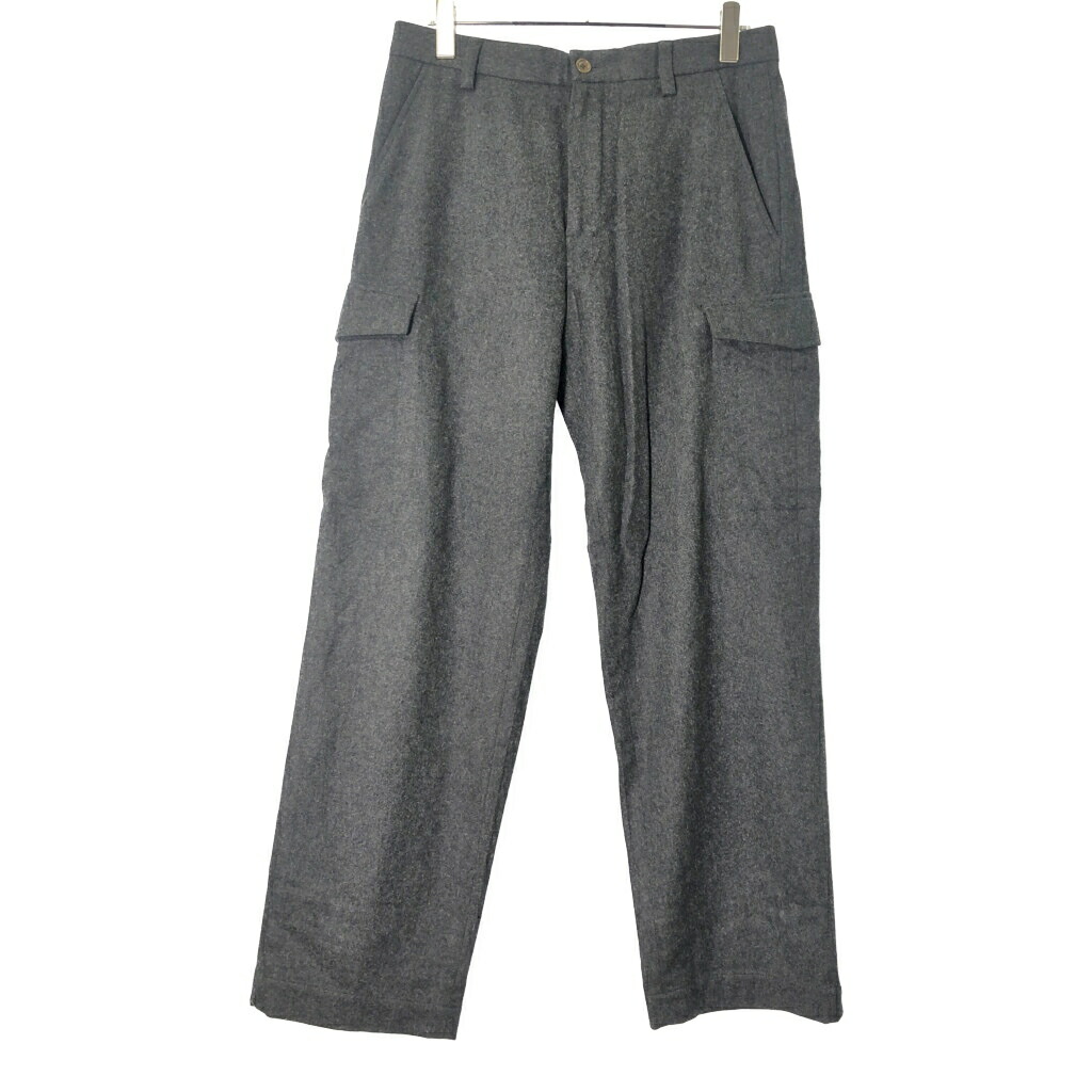 Banana Republic バナナリパブリック ウール カーゴパンツ グレー(メンズ W33 L32)中古 古着 V9031