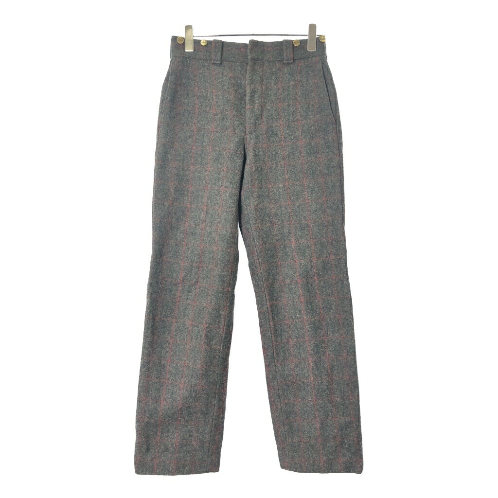 70s80sL.L.Beanウールパンツワイドテーパード TALONジップ古着 70s80sL