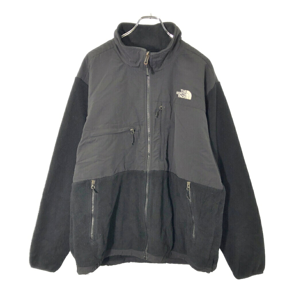 THE NORTH FACE ノースフェイス Denali デナリ フリースジャケット アウトドア ブラック(メンズ XL)中古 古着 V9458 7,200円