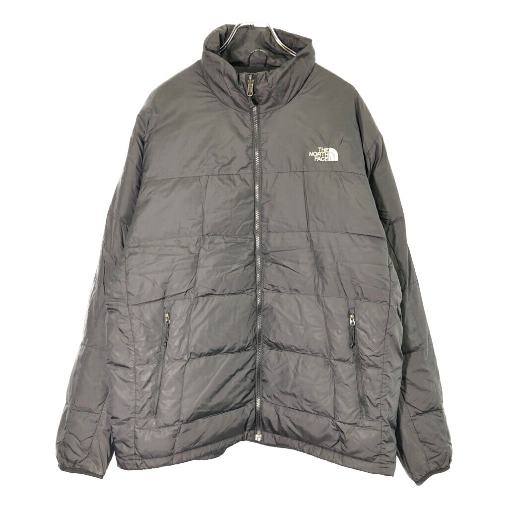 THE NORTH FACE ノースフェイス ダウンジャケット アウトドア ブラック(メンズ XL)中古 古着 V9485|YAMAHISA USEDCLOTHINGSHOP