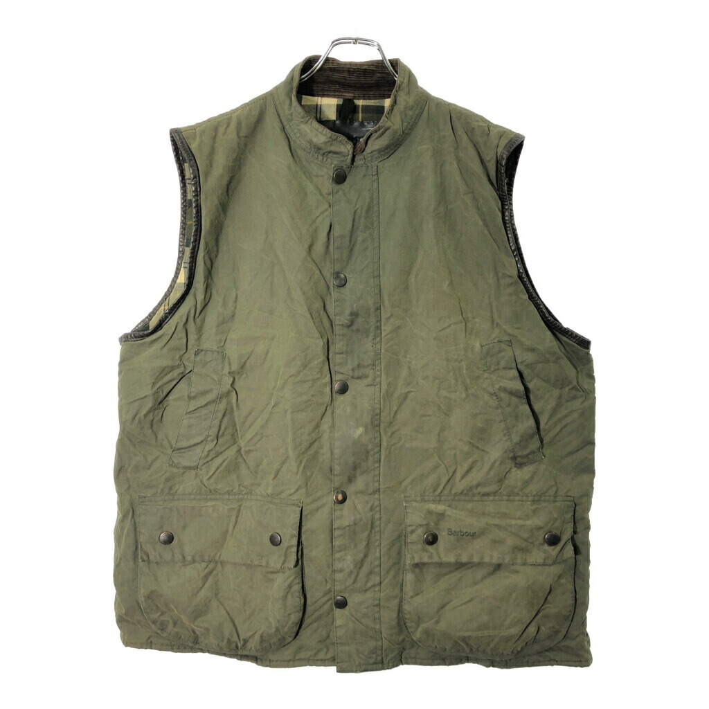 Barbour バブアー　 ユーティリティベスト オリーブ Barbour（バブアー） キルティングベスト メンズ LOWERDALE GILET VEST