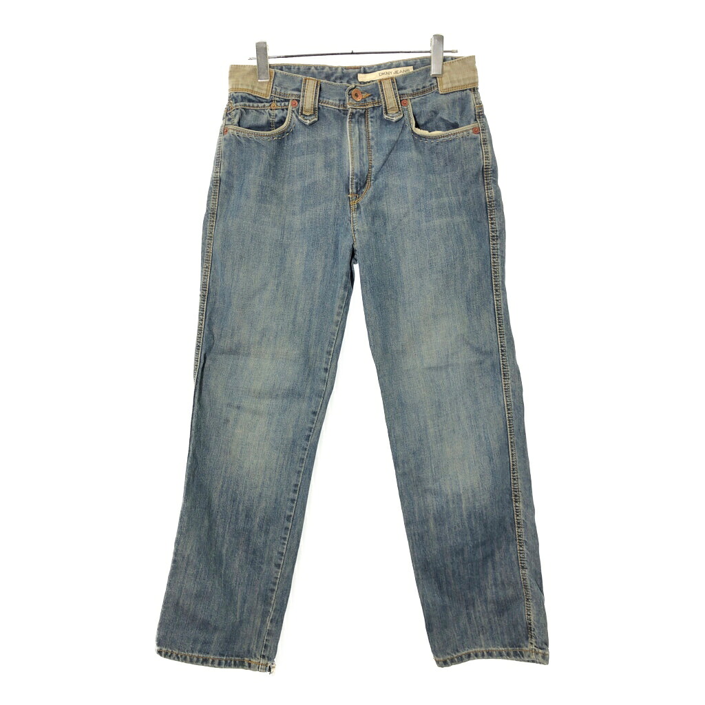 DKNY JEANS DKNYジーンズ デニムパンツ Y2K ブルー(メンズ W32 L30)中古 古着 V9896