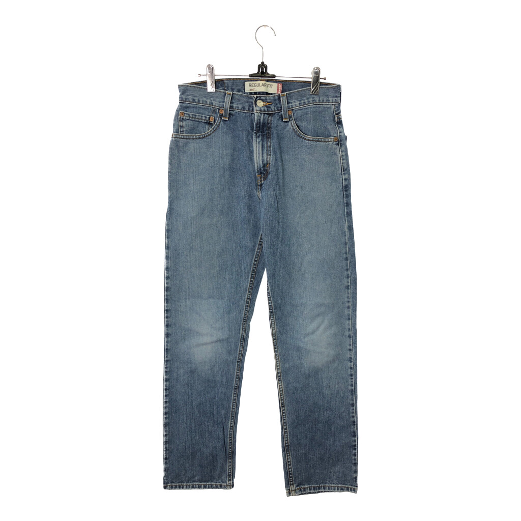 Levi's リーバイス 505 デニムパンツ ブルー(メンズ W30 L32)中古 古着 X0300