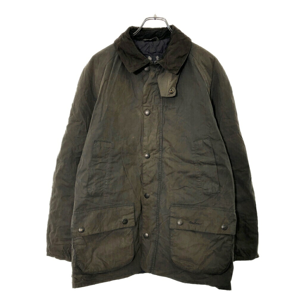 Barbour POLO CLUB バブアー MOORHEN オイルドジャケット オリーブ(メンズ M)中古 古着 X0434 22,886円