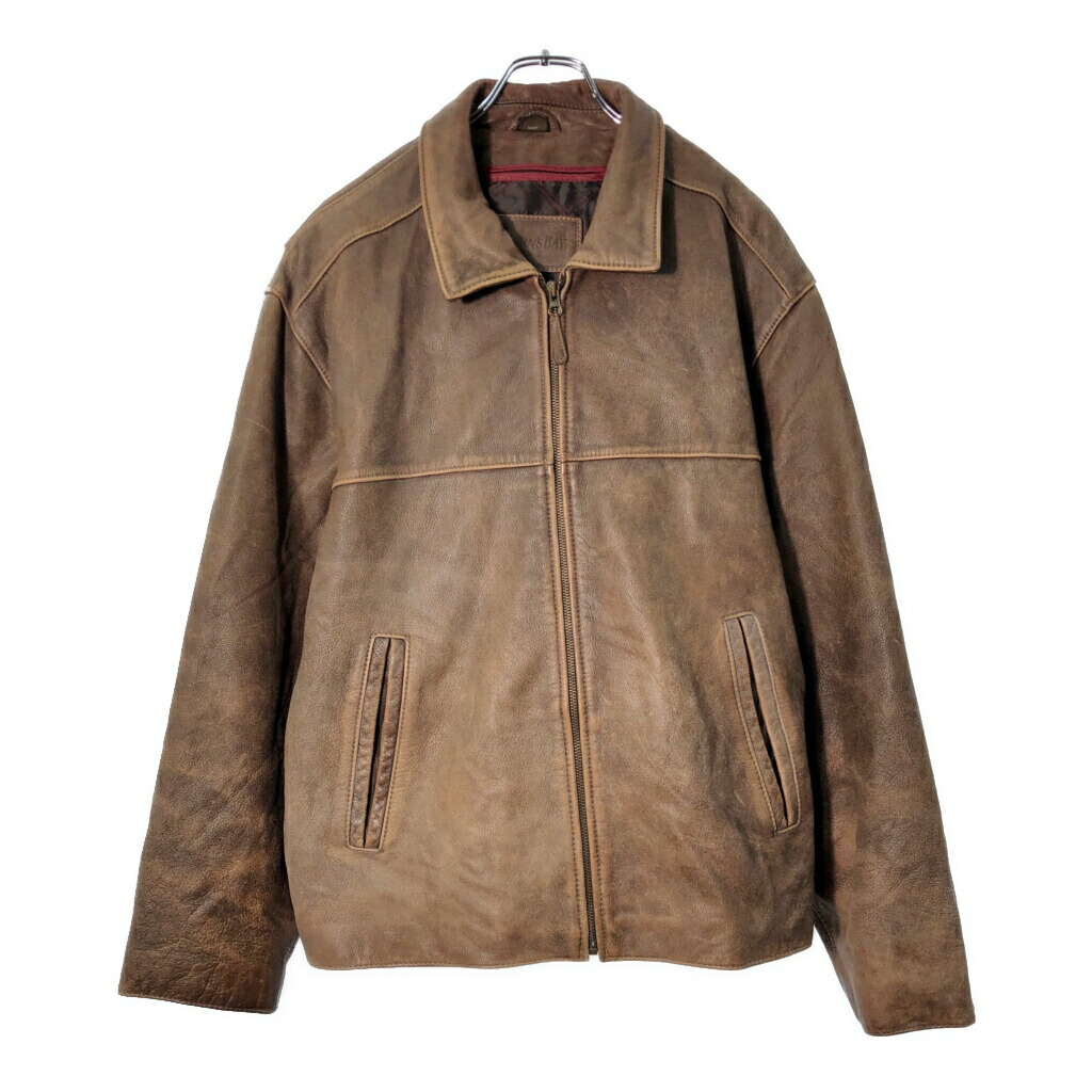 [90s]St.John's Bay ドリズラー型 レザージャケット 楽天市場】90年代 STJOHN'SBAY レザー ドリズラージャケット ブラック