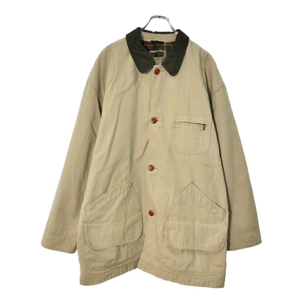 L.L.Bean エルエルビーン ハンティングジャケット アウトドア ベージュ(メンズ XL)中古 古着 X1167｜YAMAHISA USEDCLOTHINGSHOP