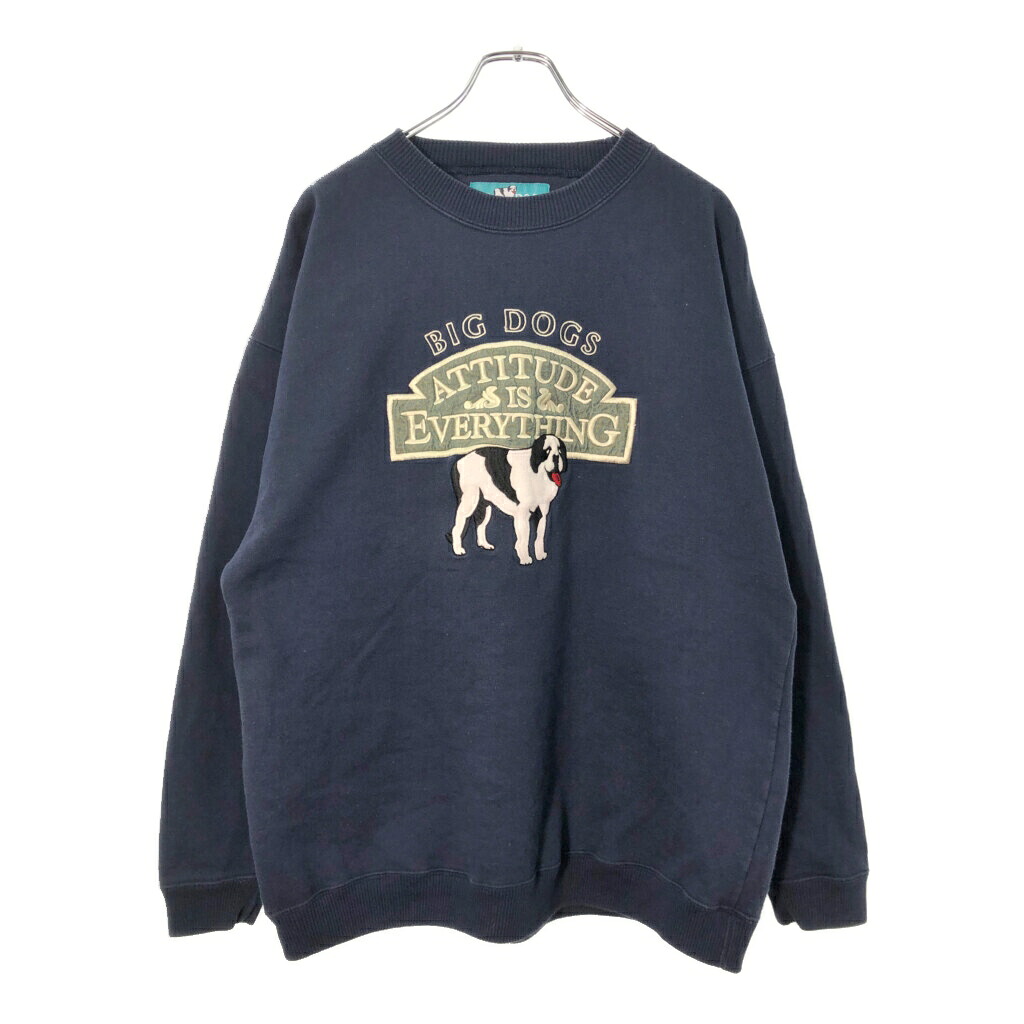 BIG DOGS スウェット in usa 裏起毛 BIG DOGS スウェット 個性的 