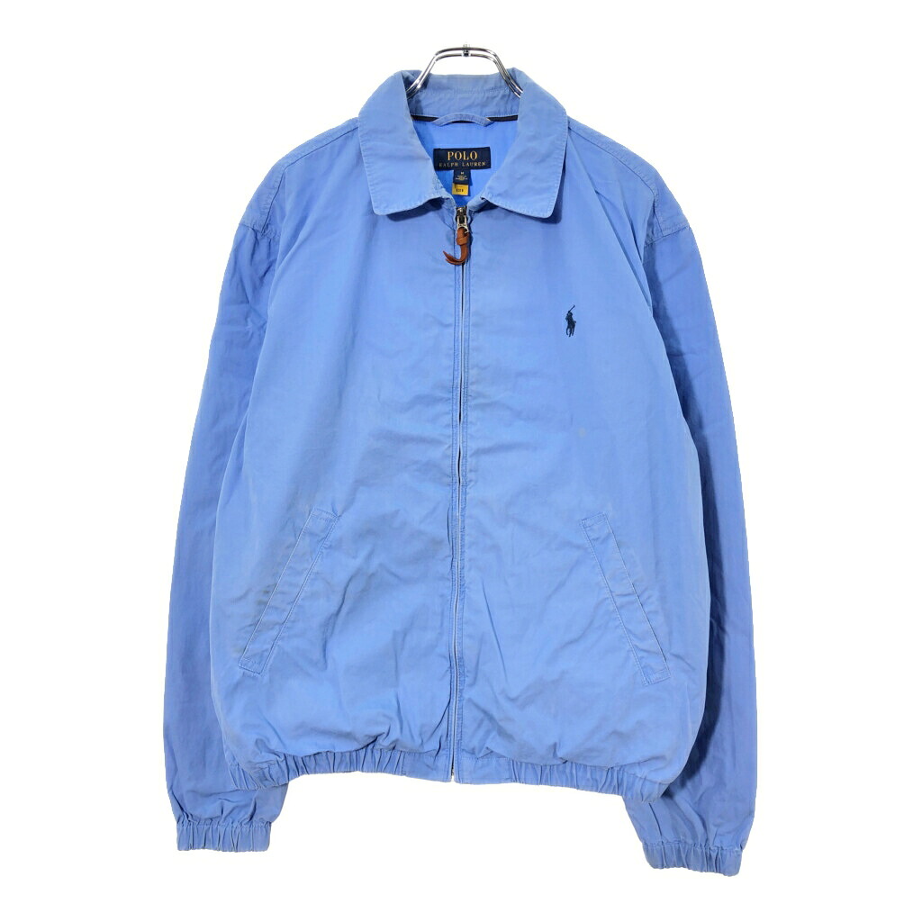 Polo by Ralph Lauren ポロ ラルフローレン スイングトップ ライトブルー(メンズ M)中古 古着 X1556