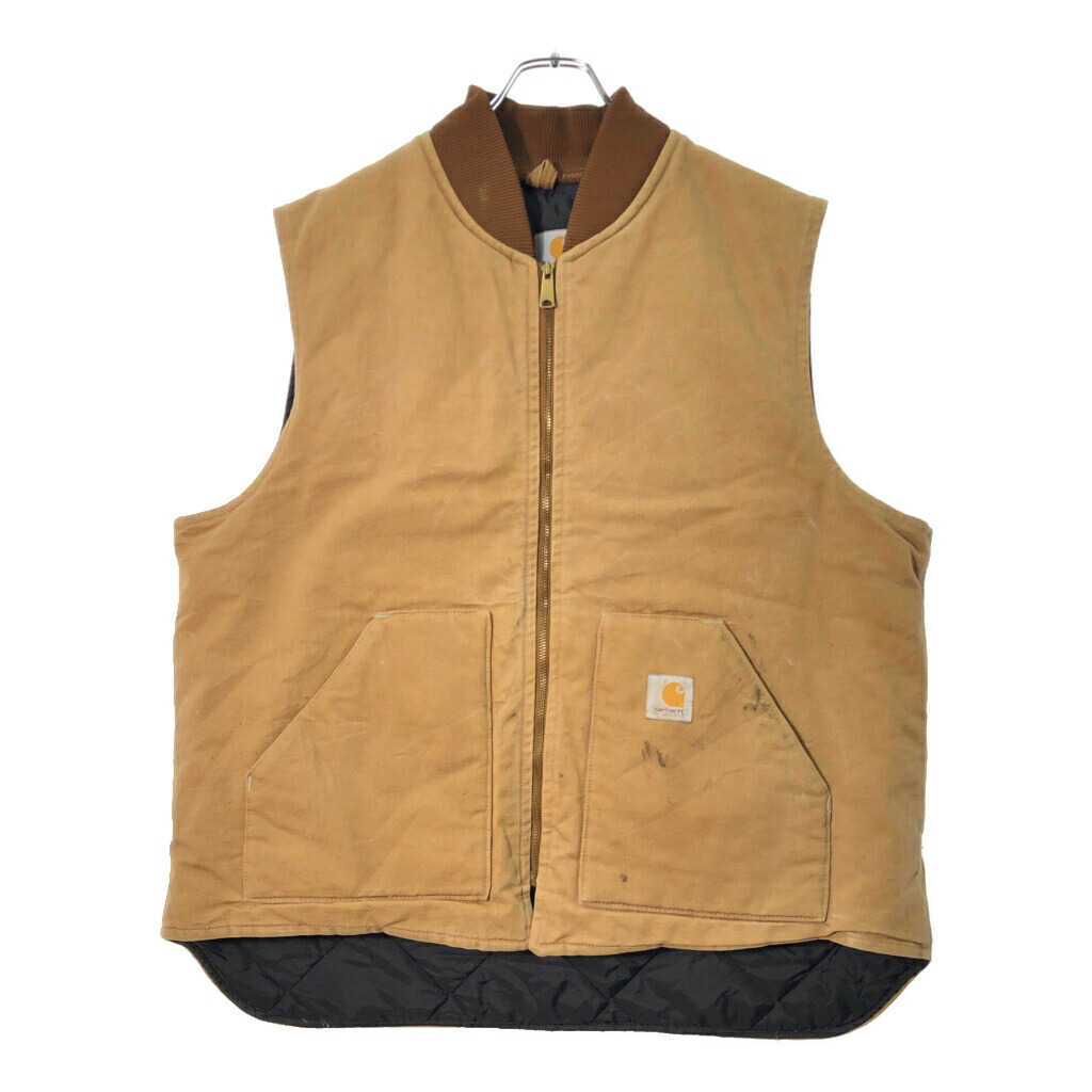 楽天市場】90s カーハート Carhartt 裏地キルティング ダック ベスト