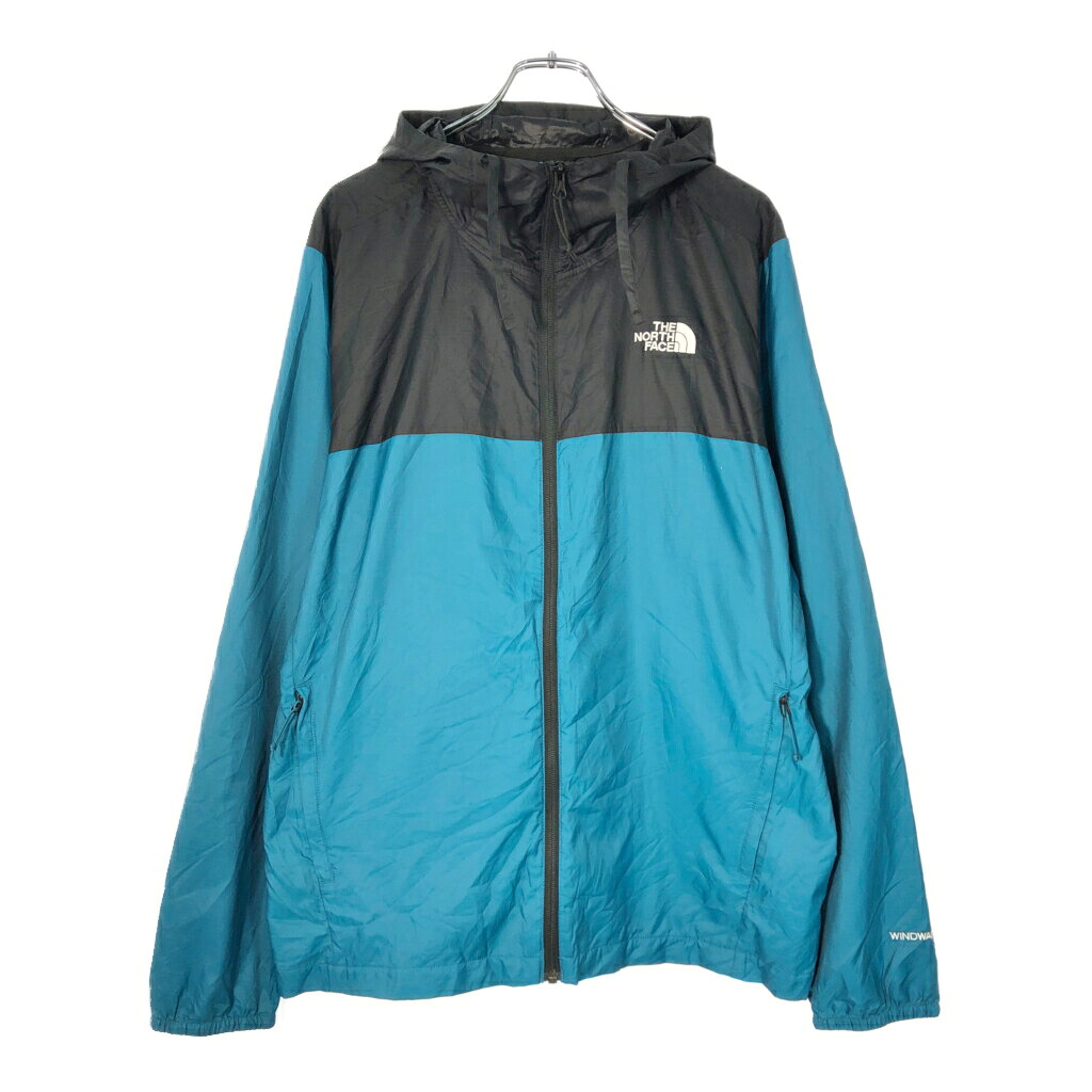 THE NORTH FACE ノースフェイス サイクロンジャケット 3 アウトドア ライトブルー(メンズ L)中古 古着 X1950