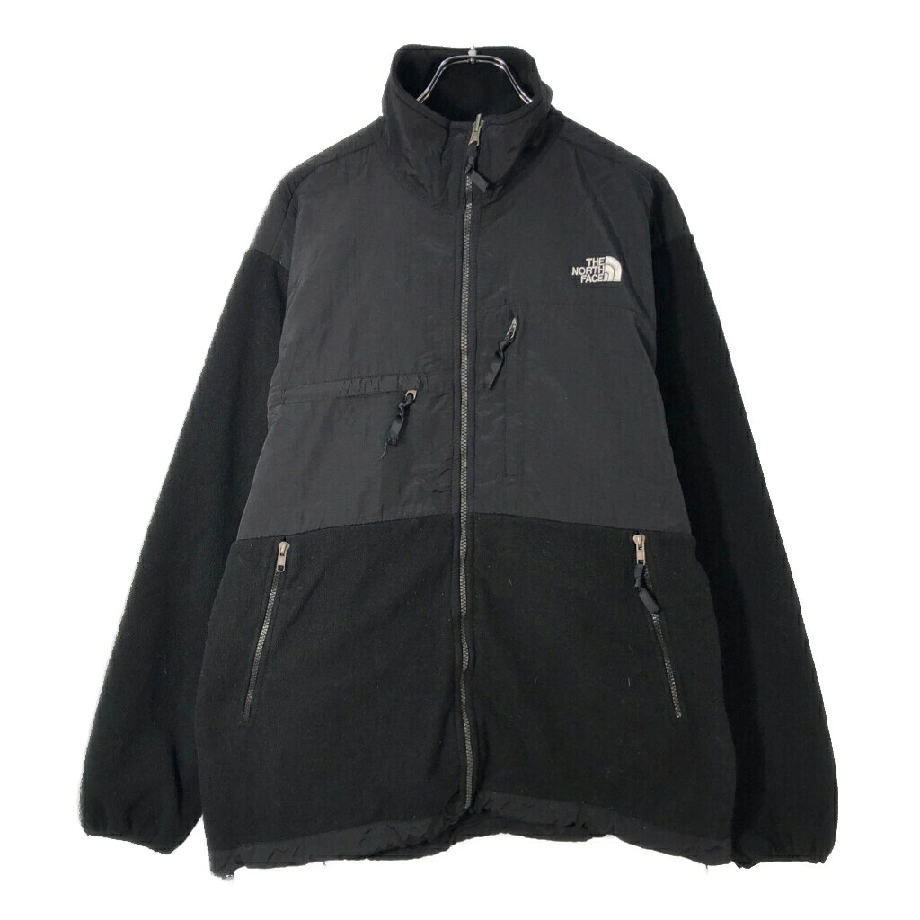 THE NORTH FACE ノースフェイス Denali デナリ フリースジャケット アウトドア ブラック(メンズ M相当)中古 古着 X2245|YAMAHISA USEDCLOTHINGSHOP