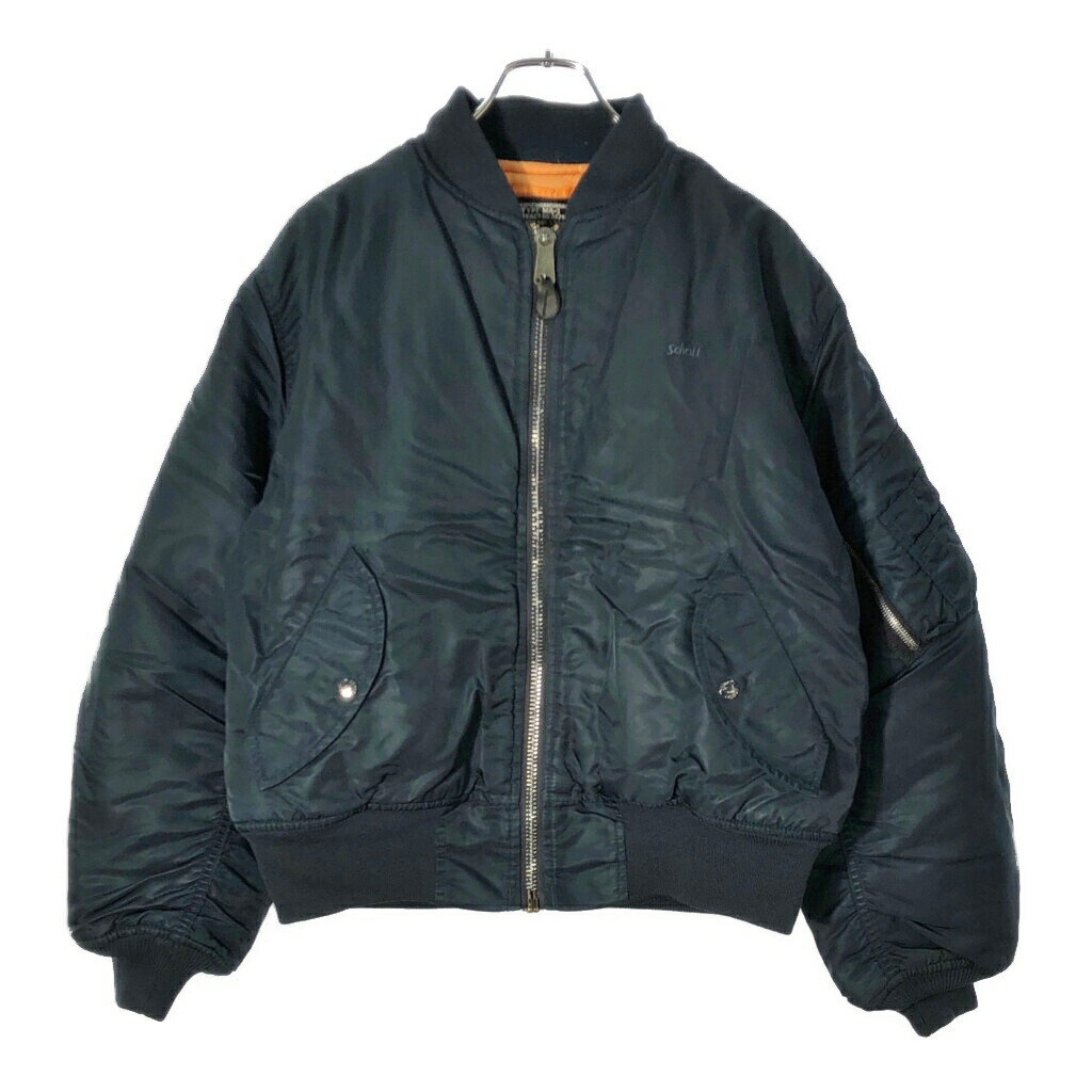 OLD Schott ショット ma-1 ma1 フライトジャケット ショット NYC MA-1 フライト ジャケット（ネイビー）/Schott NYC MA-1