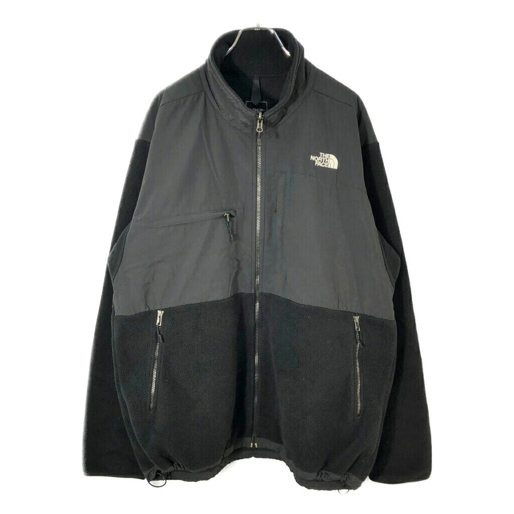 THE NORTH FACE ノースフェイス Denali デナリ フリースジャケット 大きいサイズ アウトドア ブラック(メンズ XXL)中古 古着 X2317|YAMAHISA USEDCLOTHINGSHOP
