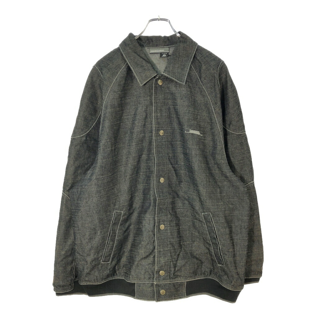 ROCAWEAR ロカウェア デニムジャケット ブラック(メンズ XL)中古 古着 X2348|YAMAHISA USEDCLOTHINGSHOP