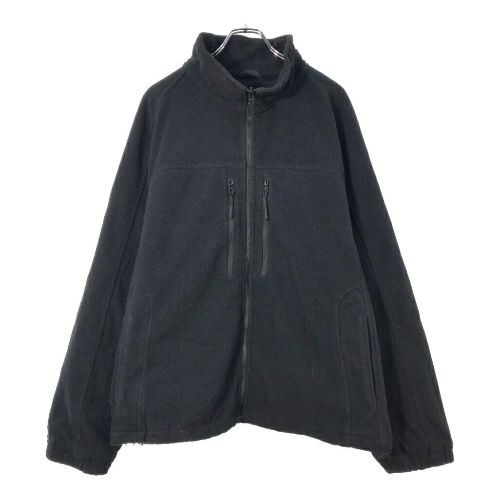 Cabela's カベラス フリースジャケット アウトドア ブラック(メンズ XL)中古 古着 X2374