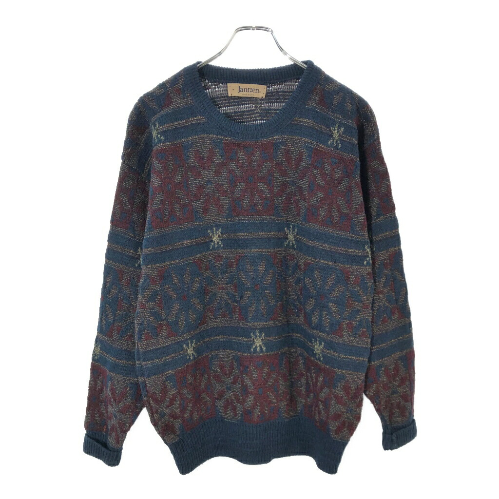 楽天市場】60s USA製 Jantzen アーガイル 総柄 25% モヘア ウール V