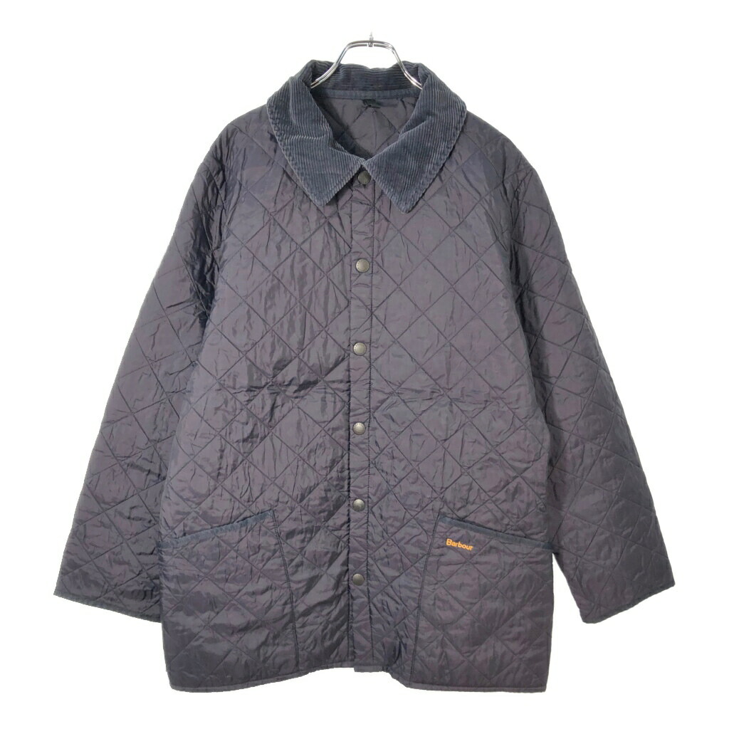 Barbour バブアー LIDDESDALE リッズデイル キルティングジャケット ネイビー(メンズ L)中古 古着 X2505