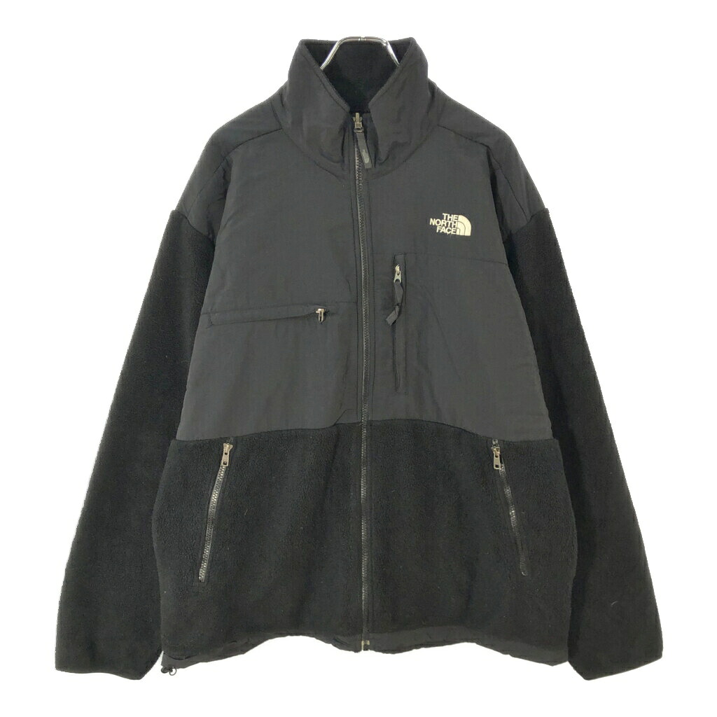 THE NORTH FACE ノースフェイス Denali デナリ フリースジャケット アウトドア ブラック(メンズ XL)中古 古着 X2506|YAMAHISA USEDCLOTHINGSHOP