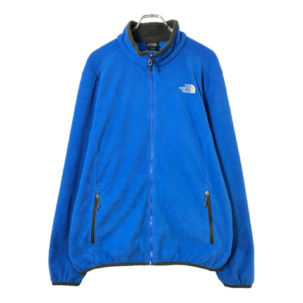 THE NORTH FACE ノースフェイス フリースジャケット アウトドア ブルー(メンズ L)中古 古着 X2744