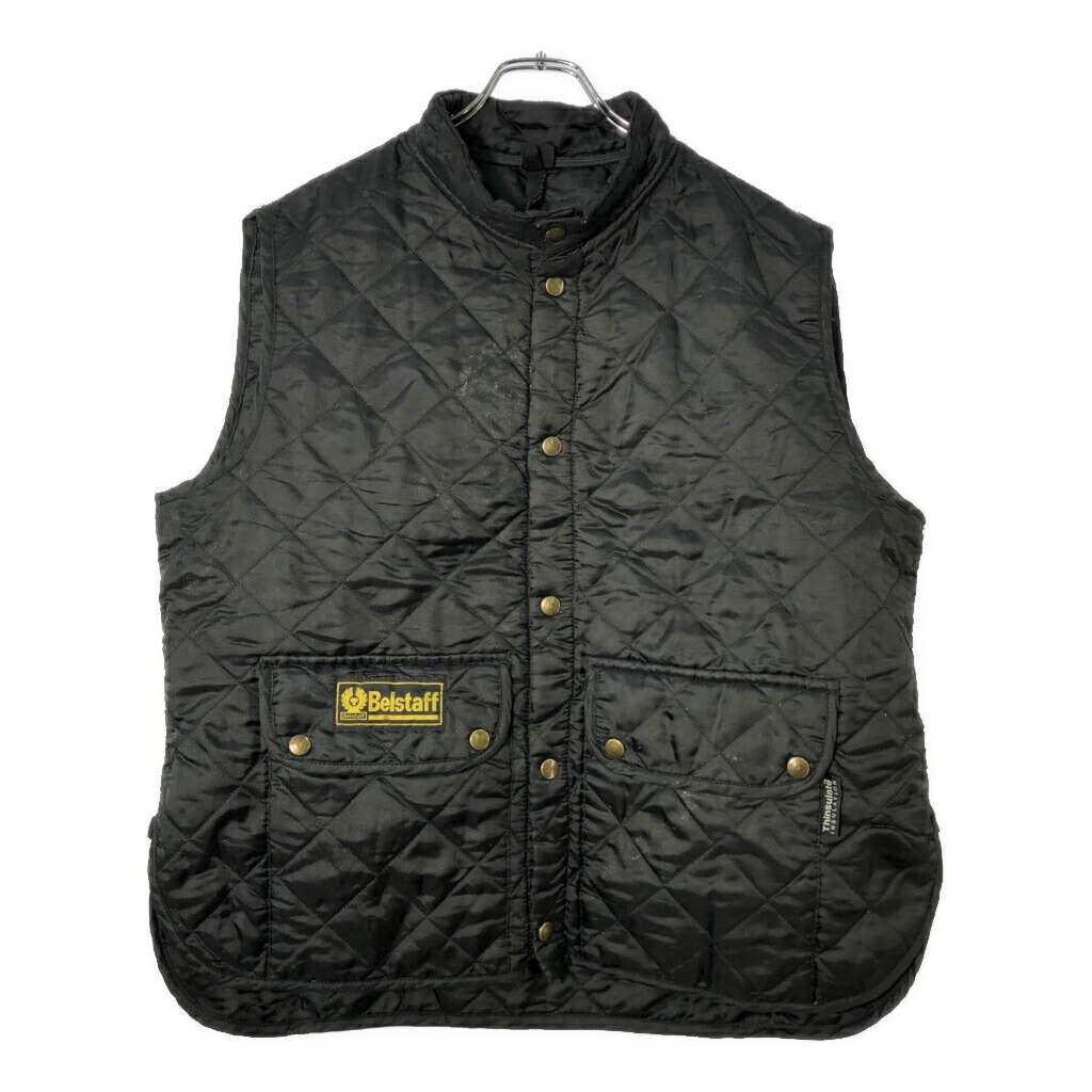 楽天市場】BELSTAFF ベルスタッフ キルティングベスト ダークブラウン