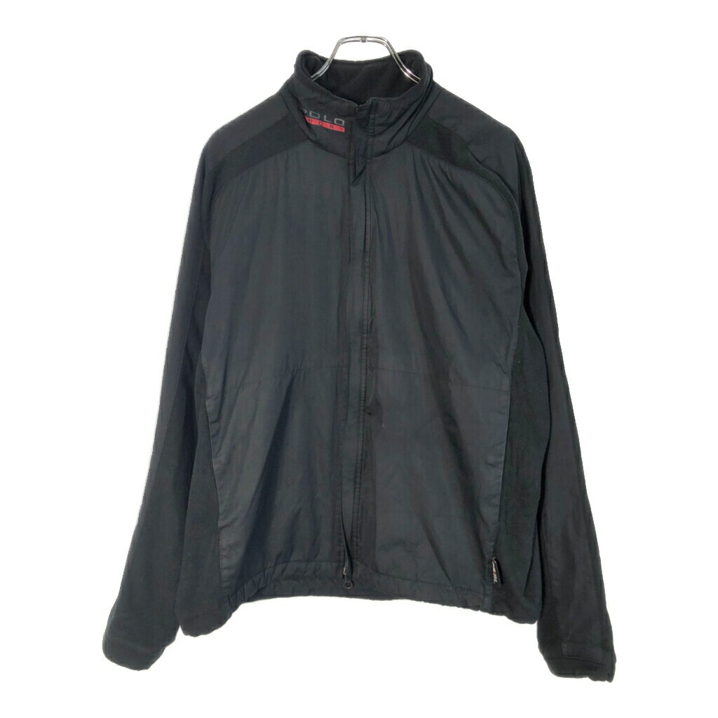 POLO SPORT ポロスポーツ ラルフローレン ウォームアップジャケット ブラック(メンズ L)中古 古着 X2962 60,500円