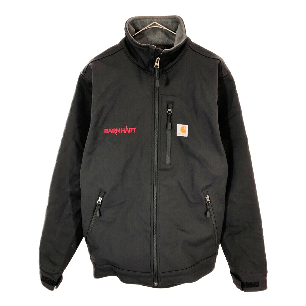 Carhartt カーハート ソフトシェルジャケット ブラック(メンズ M)中古 古着 X3091